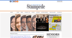 Desktop Screenshot of centralstampede.com